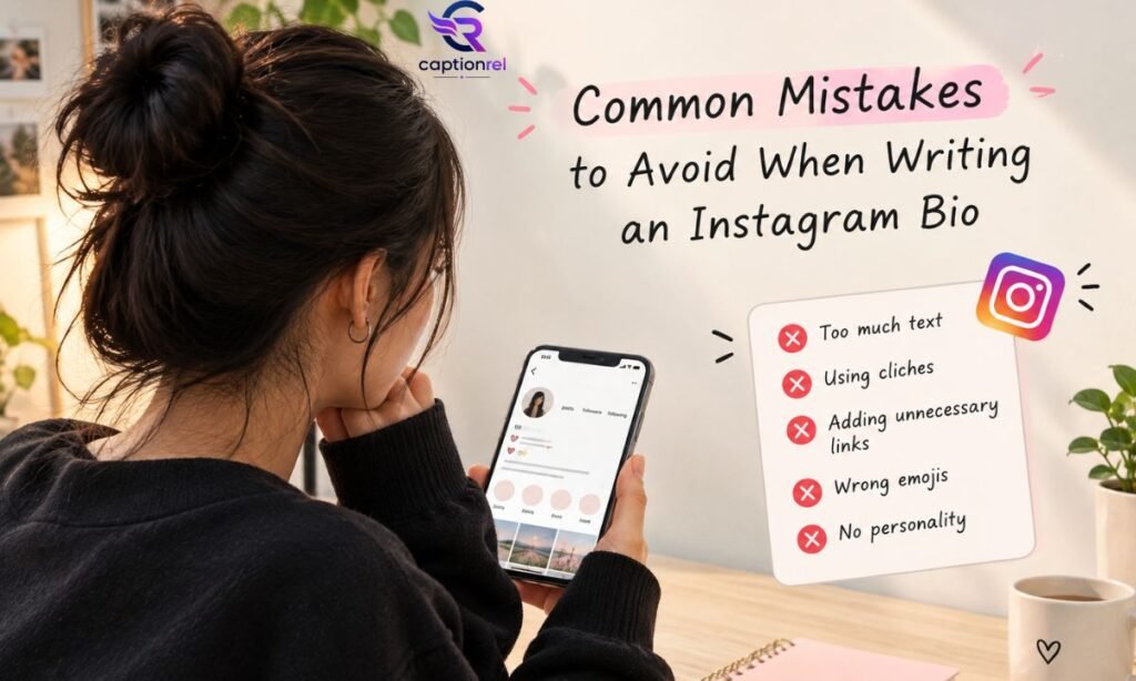 🚫 Common Mistakes to Avoid When Writing an Instagram Bio