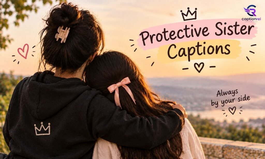 🛡️ Protective Sister Captions