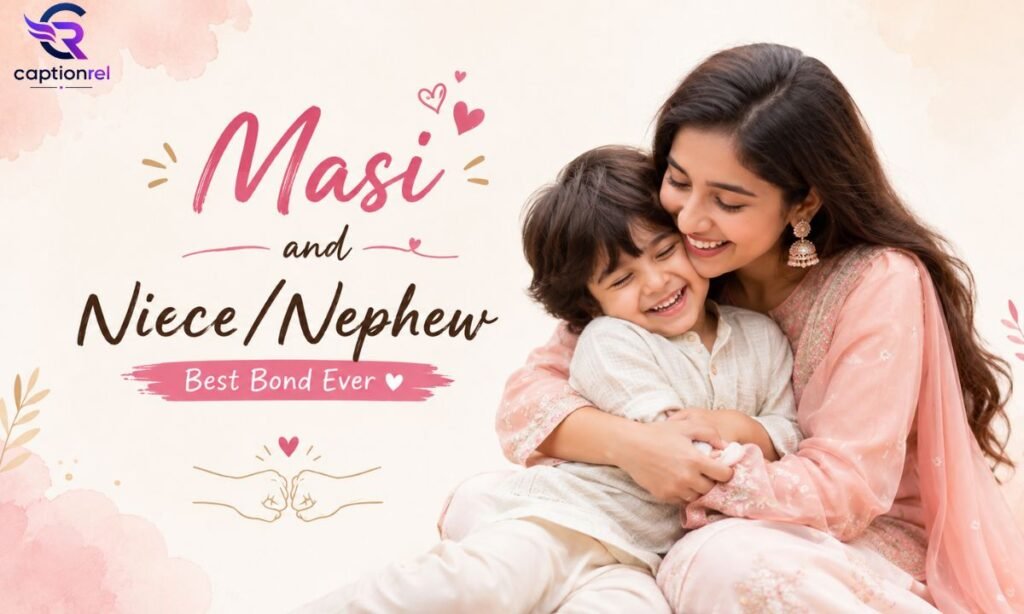 🤜🤛 Masi and NieceNephew Bonding Captions