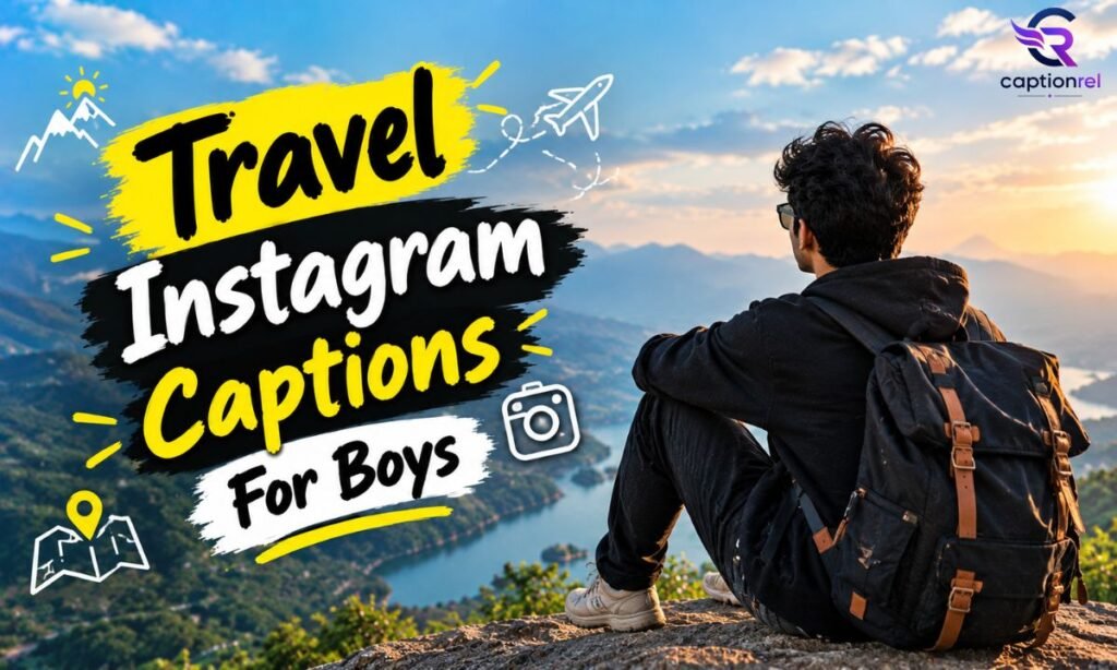 🧳 Travel Instagram Captions For Boys in Hindi