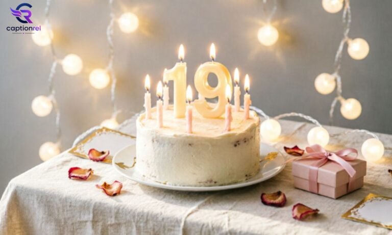19th Birthday Captions For Instagram Cute & Short craete an image