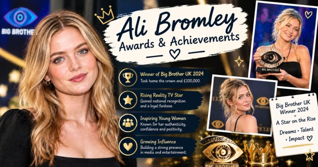 Ali Bromley Awards & Achievements