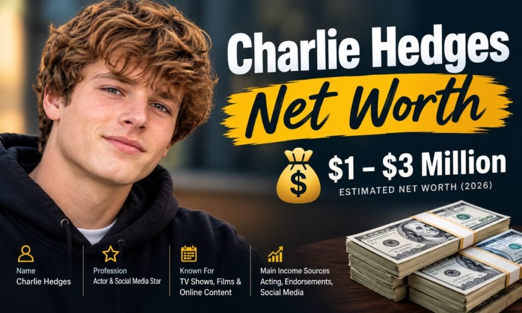 Charlie Hedges Net Worth
