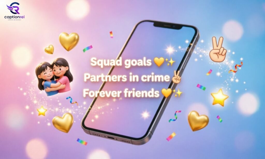 Friends Emoji Captions for Instagram