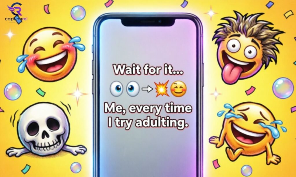 Funny Emoji Captions for Instagram