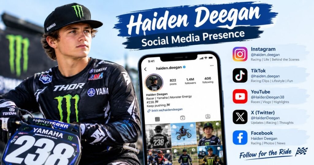 Haiden Deegan Social Media Presence