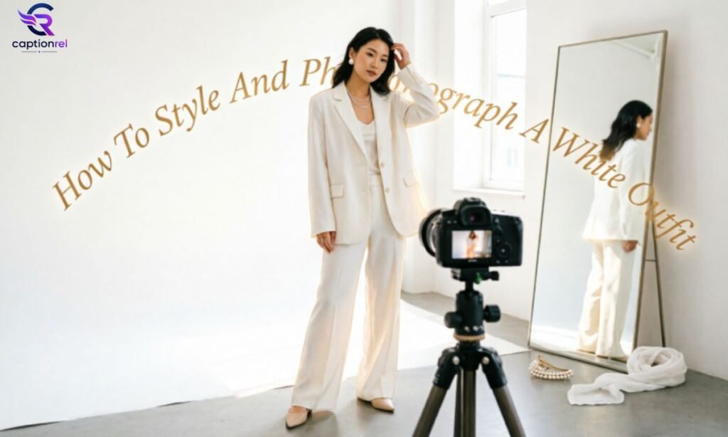 How To Style And Photograph A White Outfit