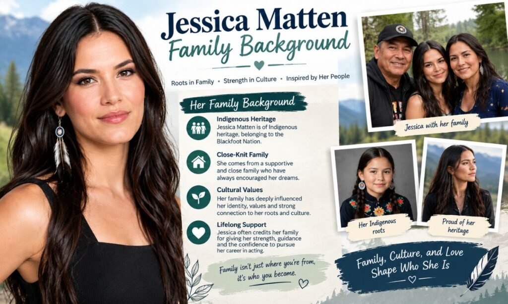 Jessica Matten Family Background