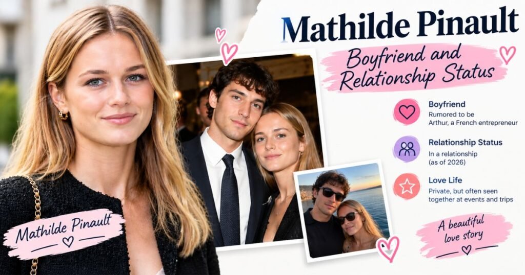 Mathilde Pinault Boyfriend and Relationship Status