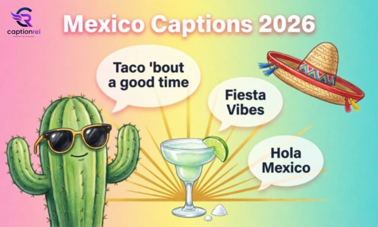 Mexico Captions for Instagram 2026 Funny, Cute & Best Ideas