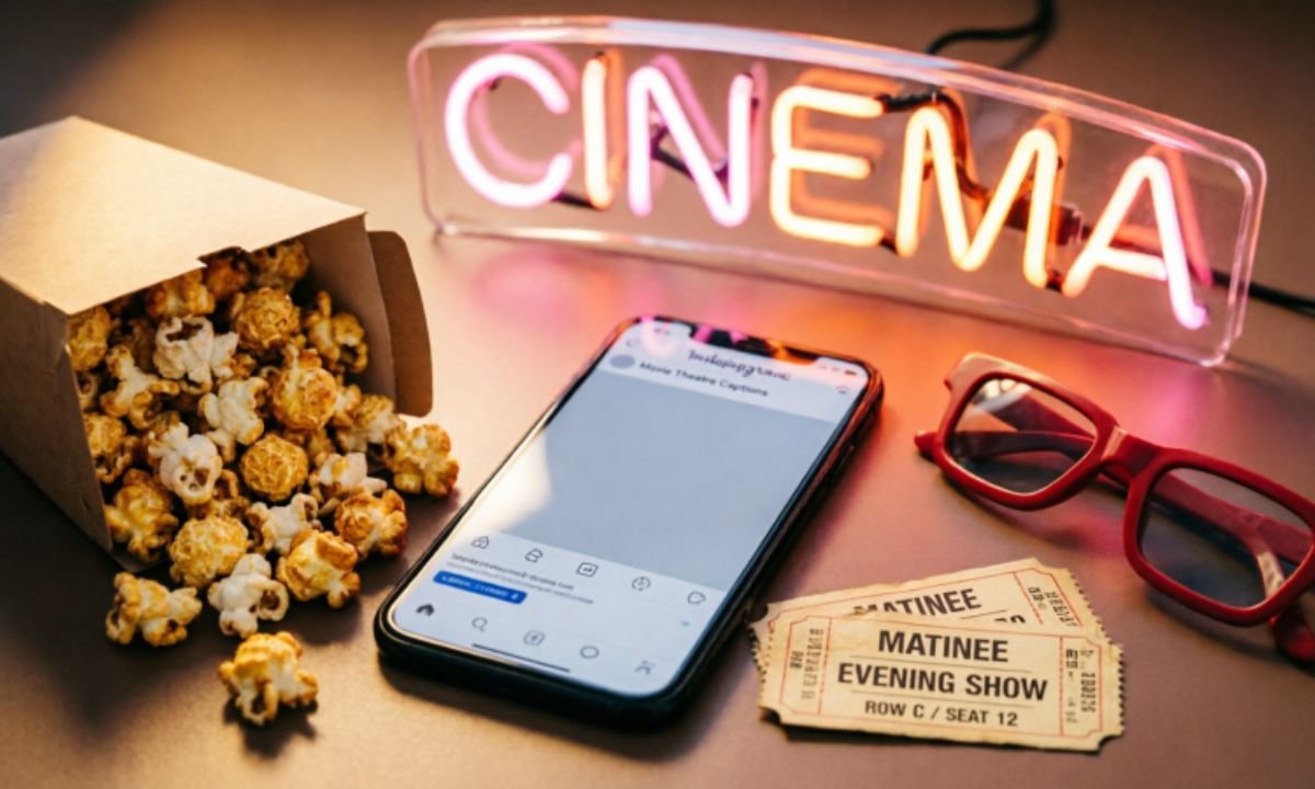 Movie Theatre Captions for Instagram 100+ Funny, Cute, Romantic & Creative Captions for Every Movie Night