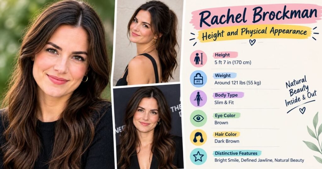 Rachel Brockman Height and Physical Appearance