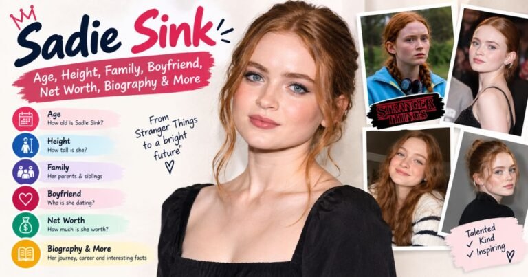 Sadie Sink Age, Height, Family, Boyfriend, Net Worth, Biography & More