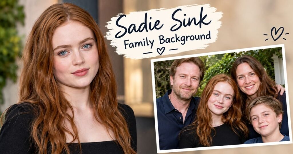 Sadie Sink Family Background