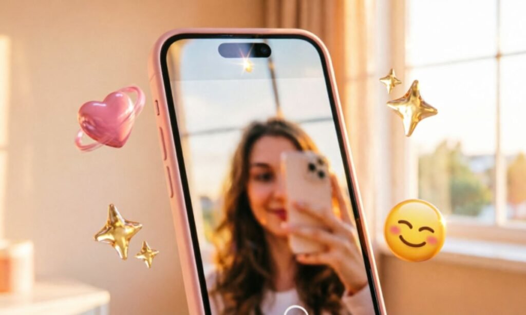 Selfie Emoji Captions for Instagram