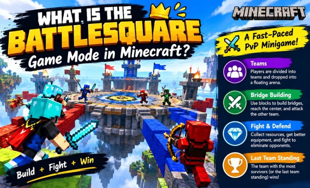 What Is the BattleSquare Game Mode in Minecraft_