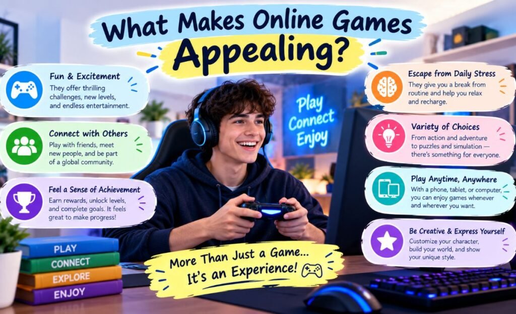 What Makes Online Games Appealing_