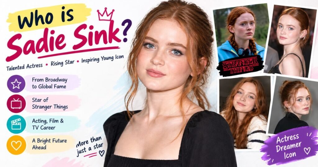 Who is Sadie Sink