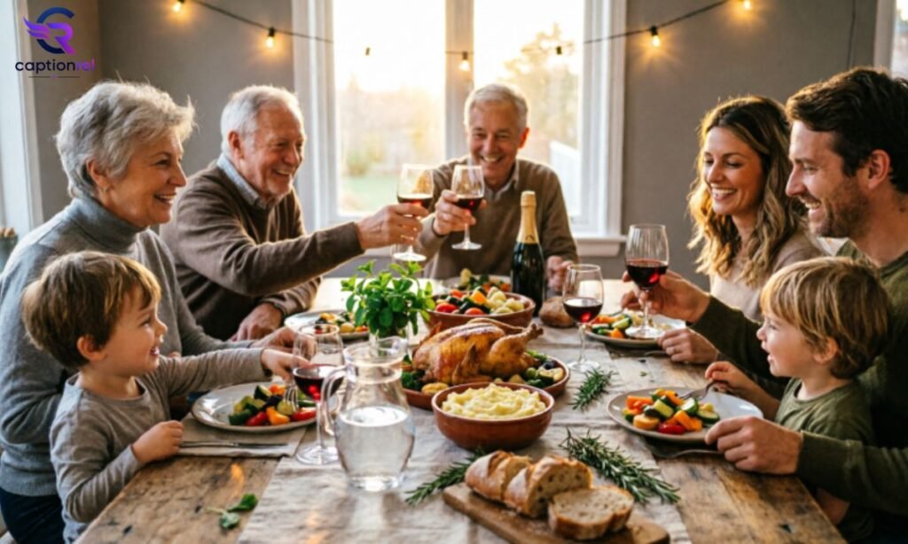 🍽️ Family Gathering Captions