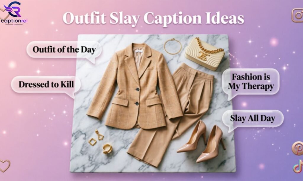 👗 Outfit Slay Caption Ideas